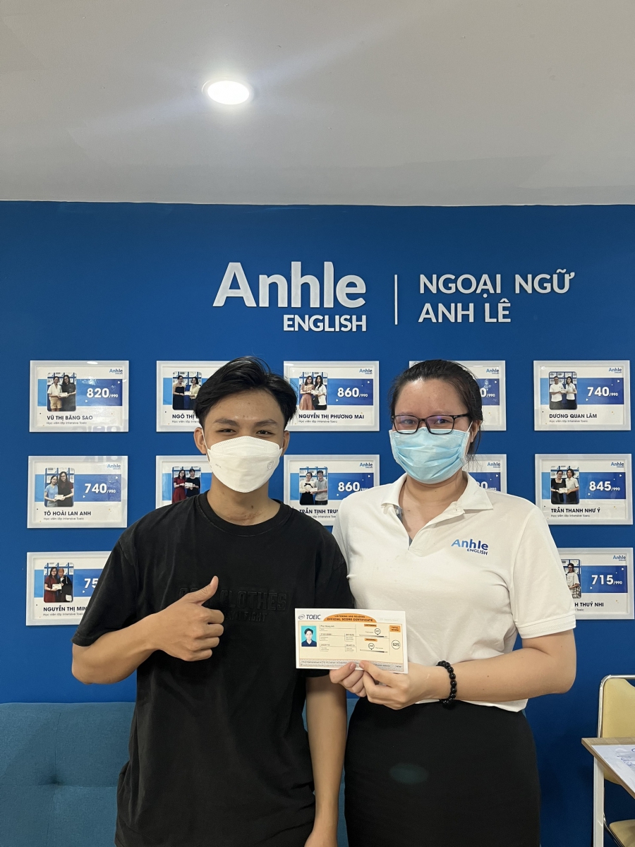 Bạn Phan Hoàng Anh | 625 TOEIC