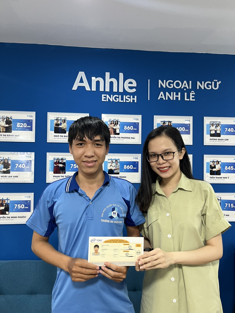 Bạn Nguyễn Di Khang | 630 TOEIC