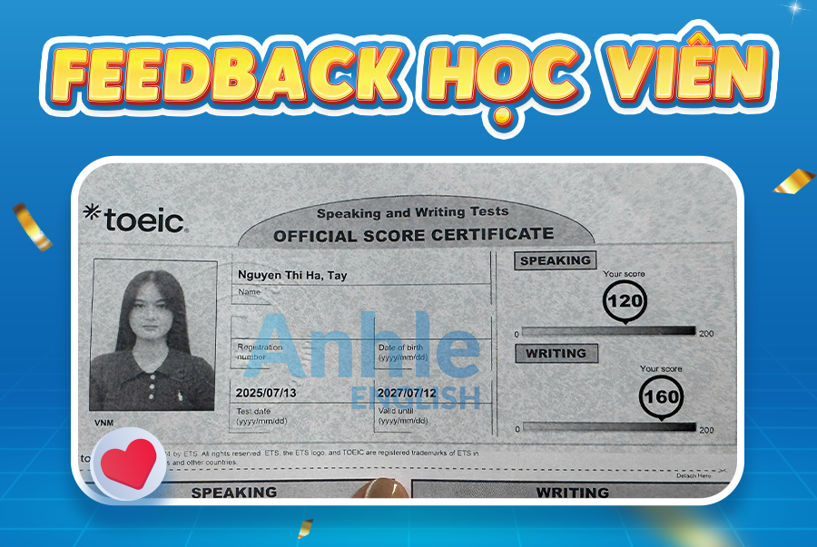 Bạn Hà Tây | 280/400 Toeic