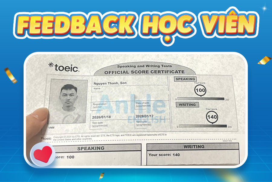 Bạn Thanh Sơn | 250/400 Toeic