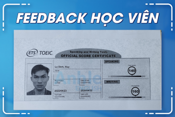 Bạn Lê Đình Huy | 300 Toeic Nói Viết