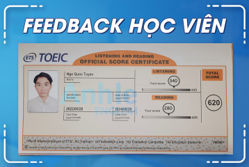 Bạn Ngô Quốc Tuyền | 620 TOEIC