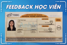 Bạn Thái Thanh Uyên | 915 TOEIC