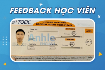 Bạn Phùng Bảo | 615 TOEIC