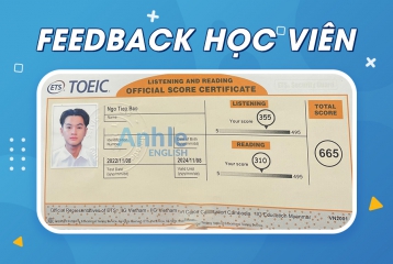 Bạn Tiệp Bảo | 665 TOEIC