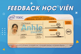 Bạn Phương Anh | 865 Toeic