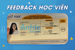 Bạn Kim Chi | 610 Toeic